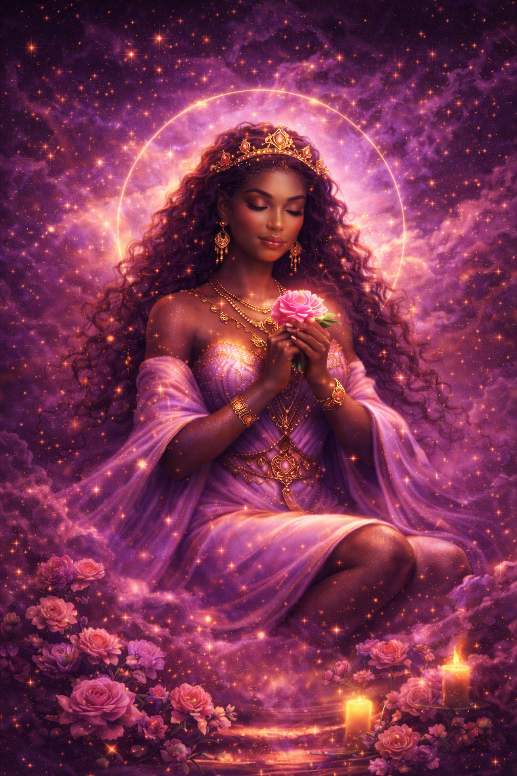 Regal Soft Goddess Affirmation Deck: Confidence, Self-worth & Inner Peace